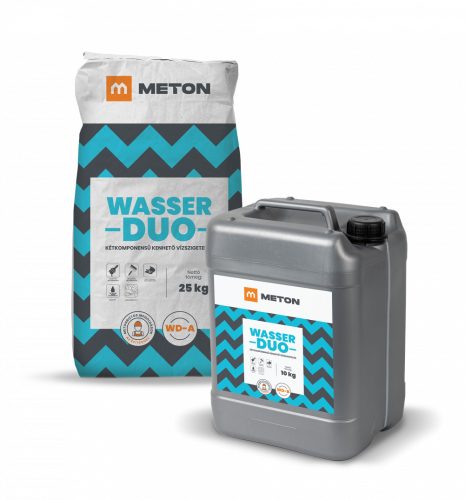 METON WASSER DUO 2 komponensű kenhető vízszigetelés