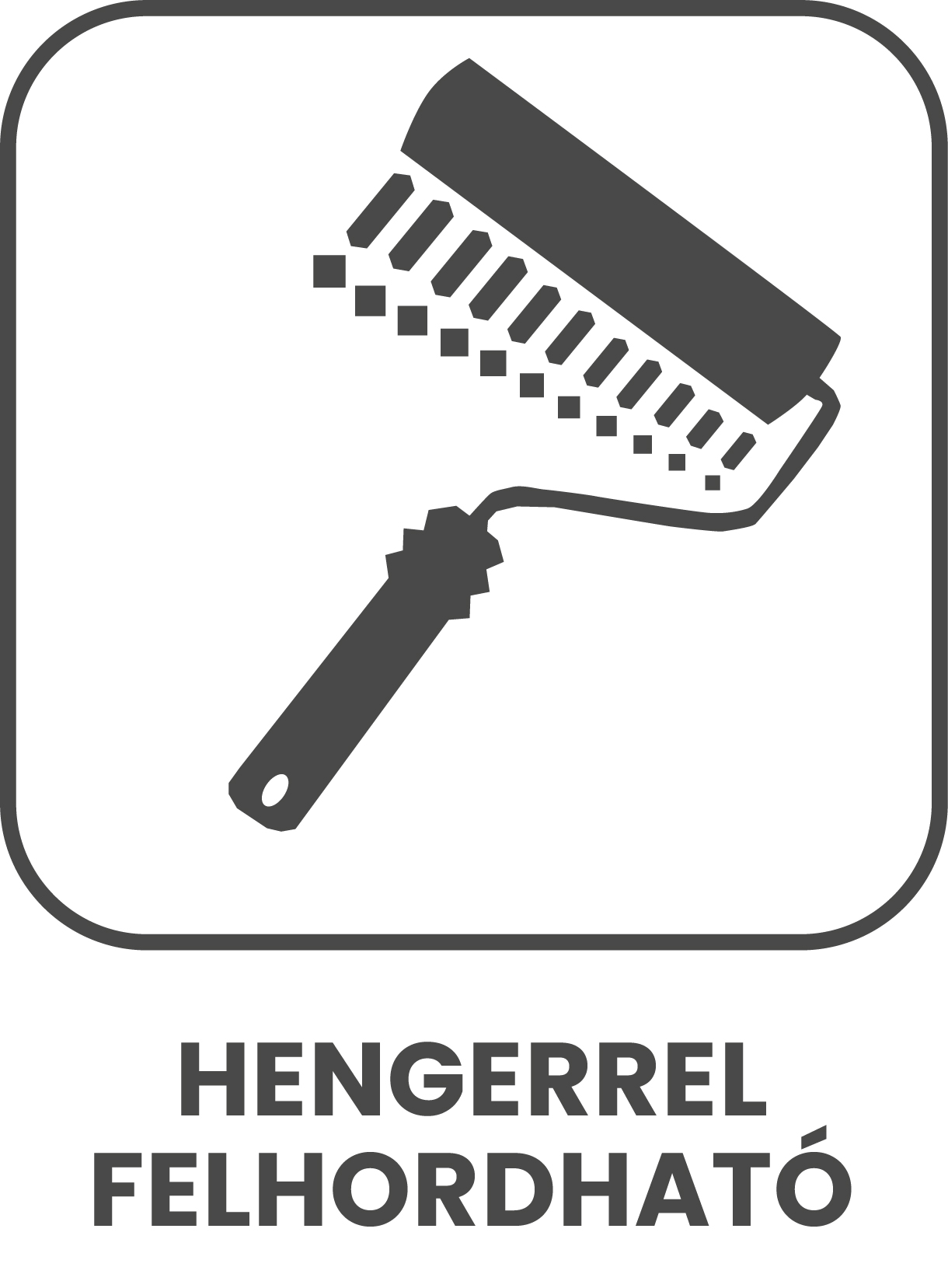 hengerrel felhordható